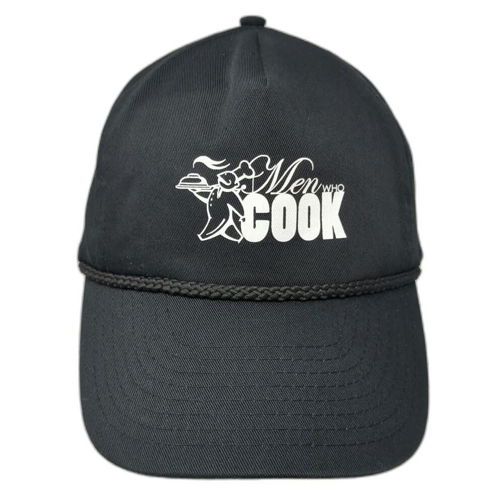 Nissin Cap 5 Panel Black One Size National Exchange Club Cook Snapback Rope Hat